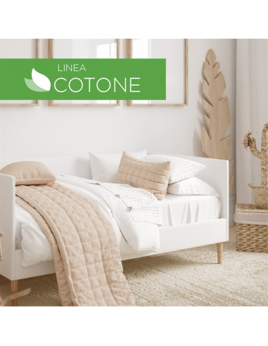 Set Mattress Cover + Pillow Covers - 100% Cotone (2Pz) - Allergosystem