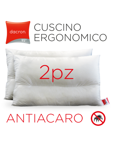 Ergonomic Anti-Dust Mite Pillow Sogno